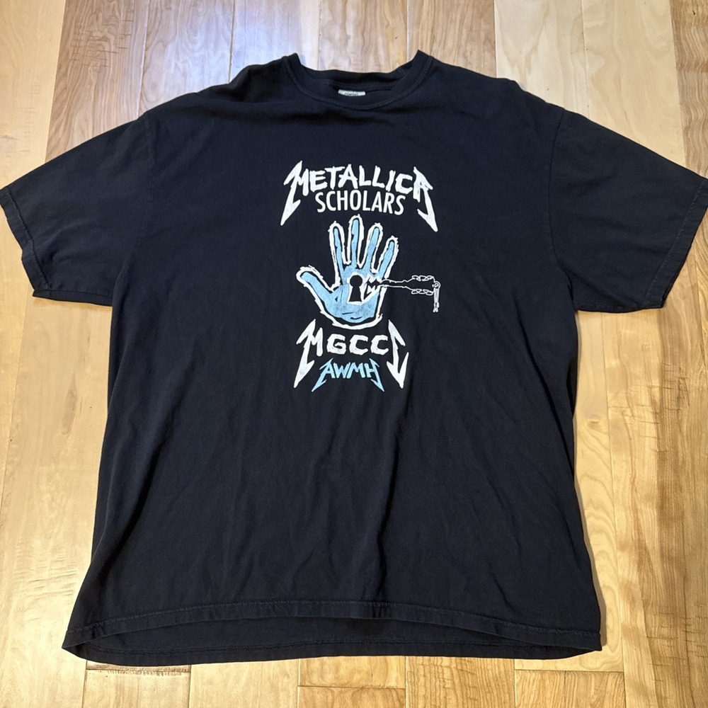 Metallica AWMH All Within My Hands Foundation T-Shirt Men's 2XL Black